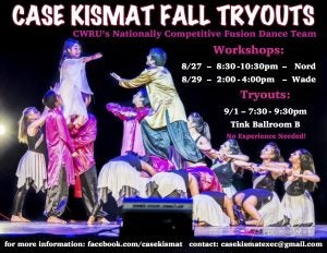 Case Kismat tryouts flyer