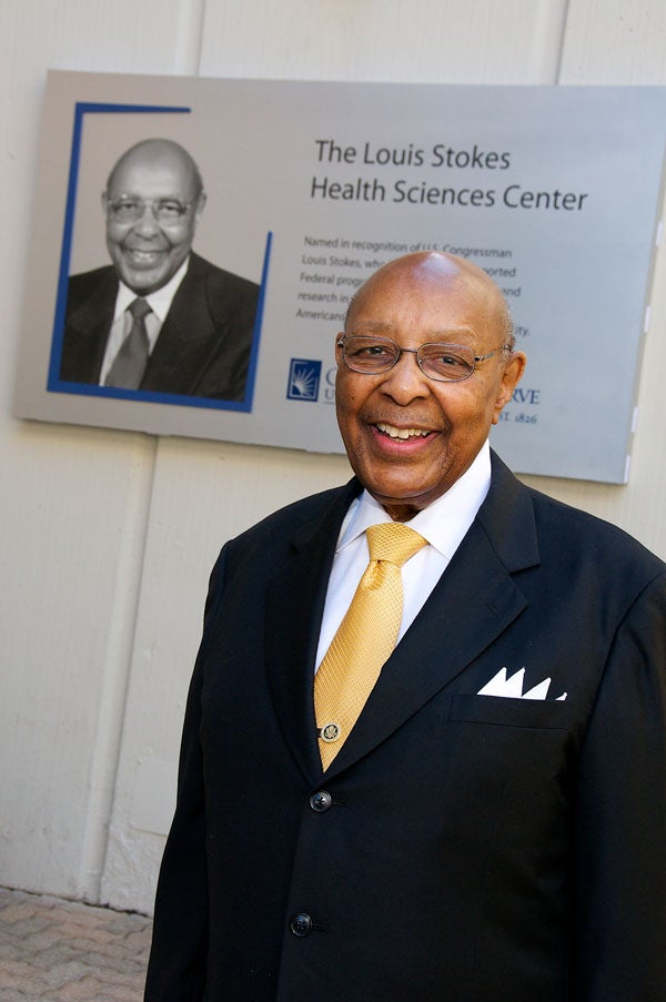 Rep. Stokes at CWRU