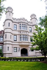 Exterior of the Mather Memorial Building