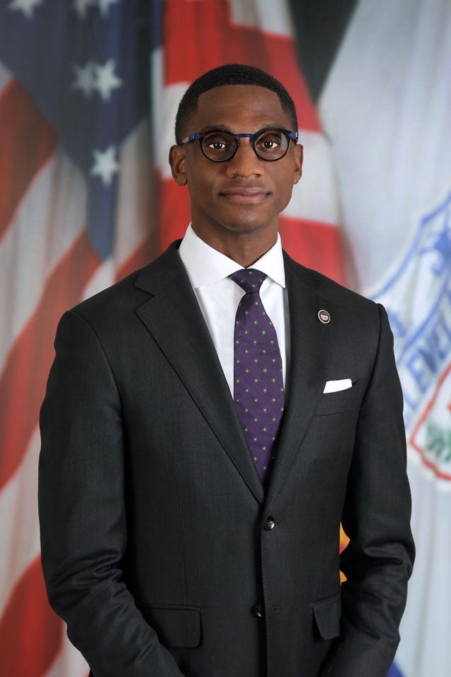 Photo of Cleveland Mayor Justin Bibb