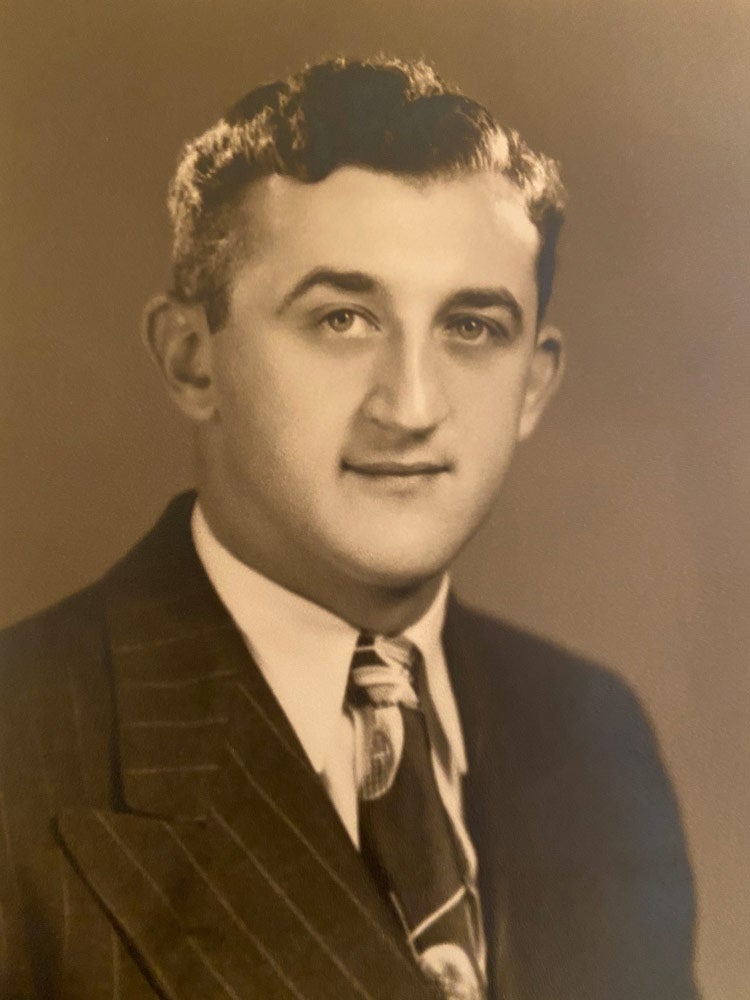 Photo of Morris Shanker when he started his law firm