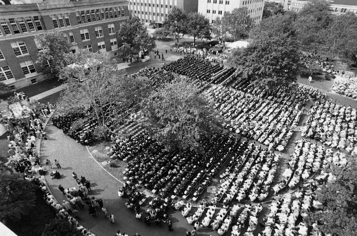 CWRU commencement 1985