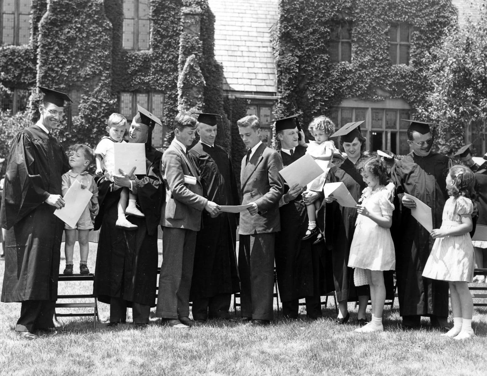 Cleveland College commencement 1939