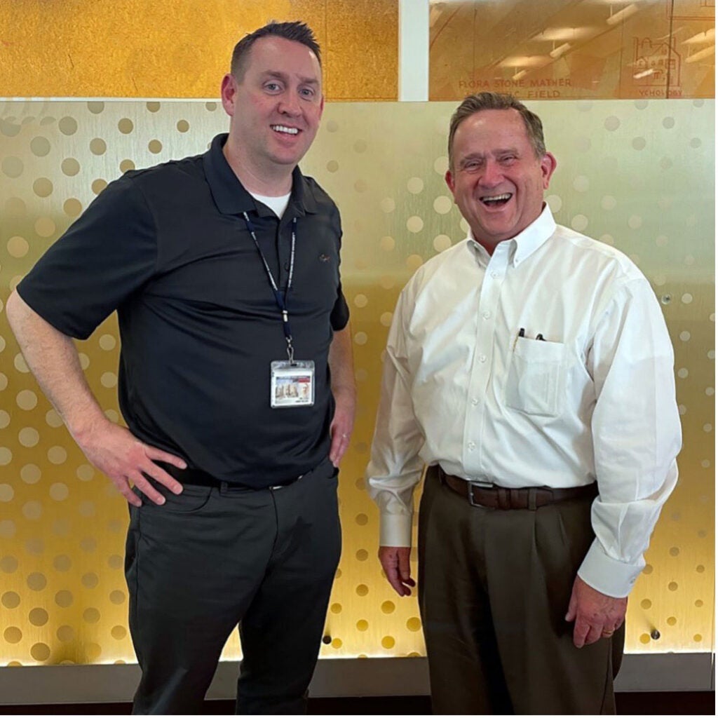 Photo of Jim Boland and Jim O'Brien