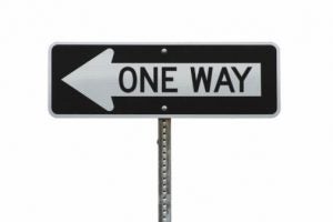One Way 300x200