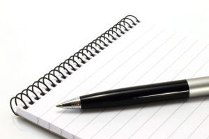 Pen and paper