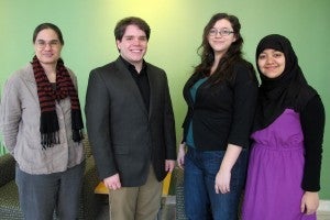 CWRU students with Lisa Nielson