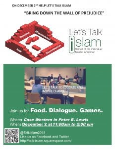 "Let's Talk Islam" flyer
