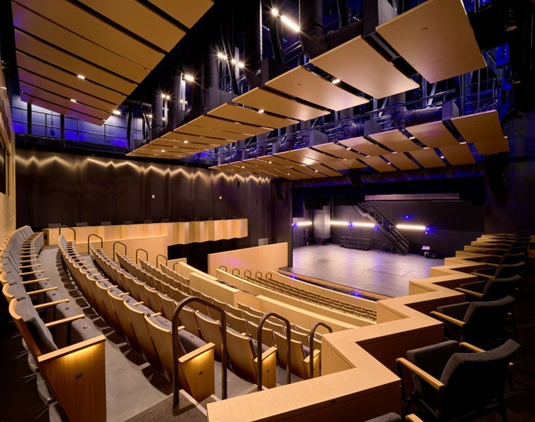 Photo of the Roe Green Proscenium Theatre