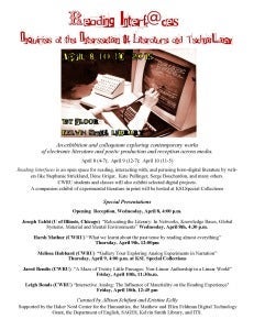 reading interfaces flyer