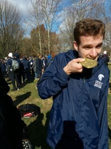 Sam Merriman bites medal at NCAA championships