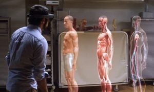 Microsoft HoloLens augmented reality