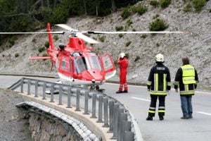 helicopter for flight nursing