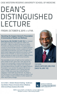 Dean's Distinguished Lecture flyer