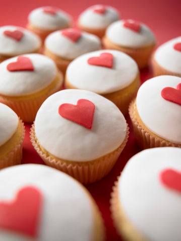 V Day Cupcakes