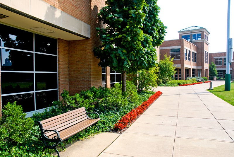 Exterior of Veale Center CWRU