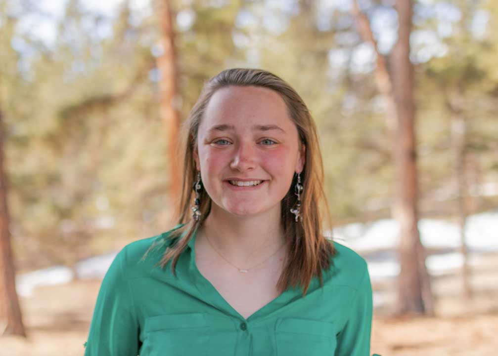 Veronica Madell, a fourth-year English and education student, who earned an English Teaching Assistant Award in Thailand