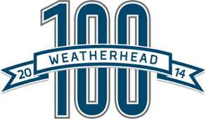 Weatherhead 100 logo