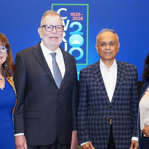 Photo from the CWRU India Alumni Reception