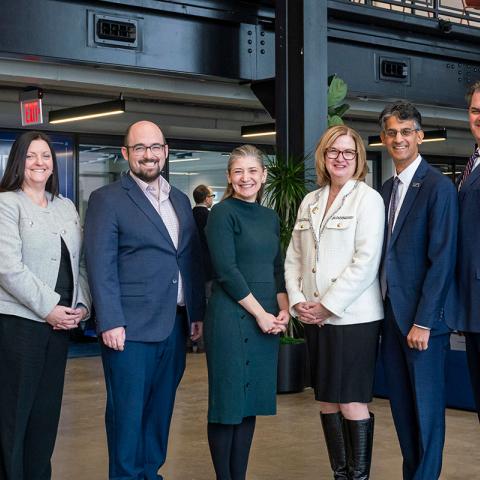 Photo of Matt Dolan, Julie Edgar, Ethan Karp, Bethia Cullis, Marcia Ballinger, Baiju Shah, Nick Barendt and Michael Oakes