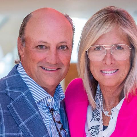 Case Western Reserve University alumni and supporters Fred and Brittan DiSanto