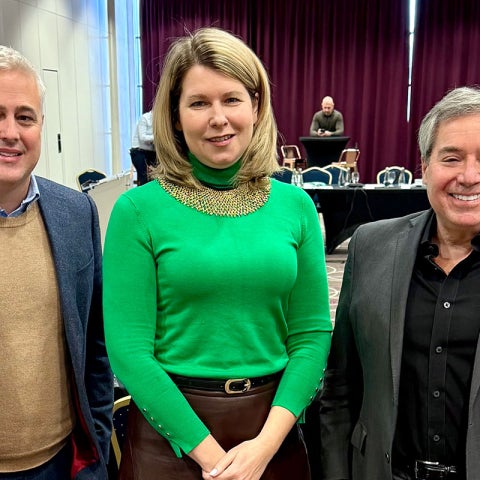 Left to Right: Attorney Andre Monette (LAW ’06), Ukraine Supreme Court Judge Ganna Vronska (Visiting Student at CWRU in 1994), and CWRU Professor Michael Scharf in Rzeszów, Poland.