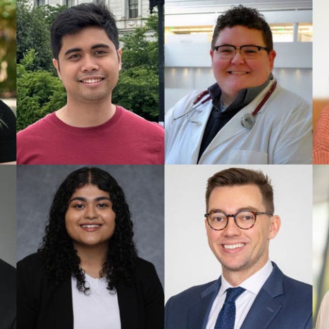 Photo compilation of images of Zoey Lockwood, Gabriel Ponon, Lucy Campbell, Tessia Fry, Anthony Lora, Nikita Joshi, Brian Bangs and Delisa Williams