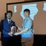 Engineering’s Rishabh Kundu presented with the American Ceramic Society’s 2025 D.T. Rankin Award