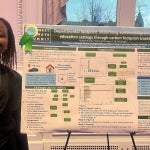 Undergraduate student Blessing Masanga places second at 2026 Midwest Climate Collaborative Summit