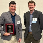 Engineering’s Christopher Wirth receives L.E. Scriven Young Investigator Award