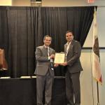 Chirag Kharangate receives prestigious award from the ASME