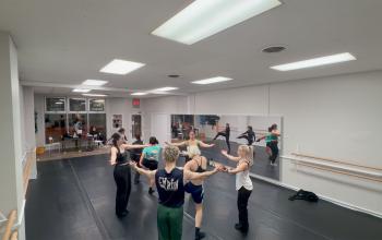 Bringing polymer science to life: PhD student Joel K. Linebach choreographs dance inspired by his engineering research