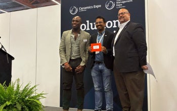 Engineering's Rishabh Kundu earns Student Poster Pitch Award at Ceramics Expo 2026