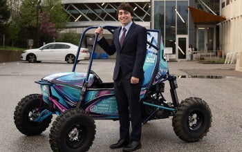 Meet a student who landed his dream internship at Rolls-Royce—and has already been asked back next summer