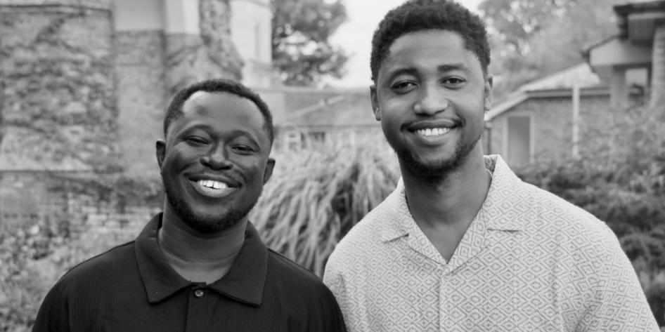 Cocoa Potash co-founders Ibrahim Quagraine (pictured right) and Prince Baffour Agyei (pictured left). 