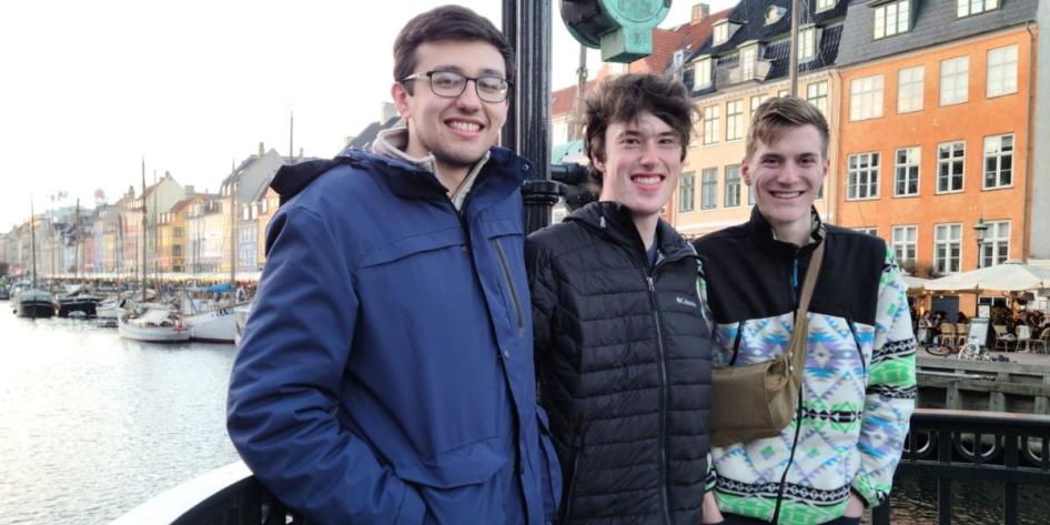 Connor Flores and peers from the IES Abroad Vienna program take a weekend trip to Copenhagen, Denmark. 