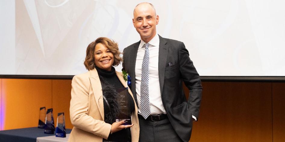 Ramona Hood with Dean Andrew Medvedev