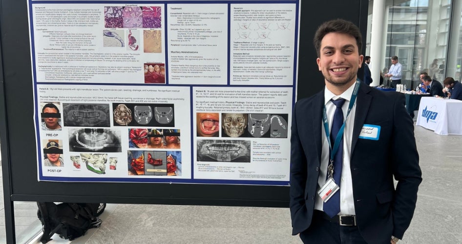 Mohammad Hadeed takes part in research opportunities at CWRU. 