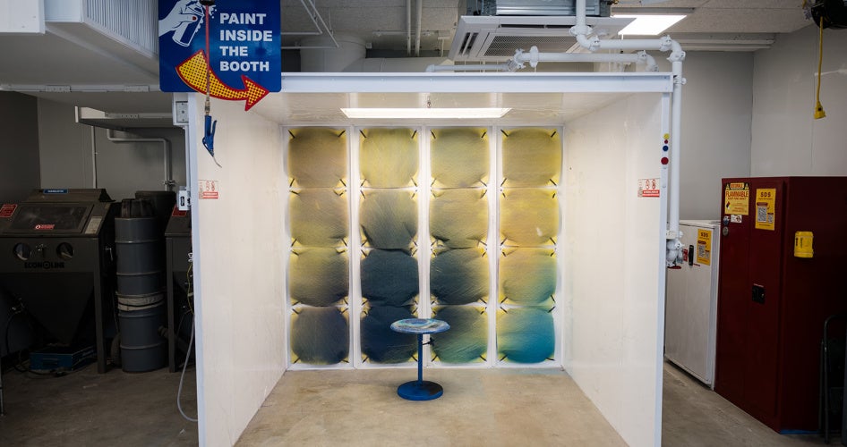 The new paint and coatings studio in think[box]