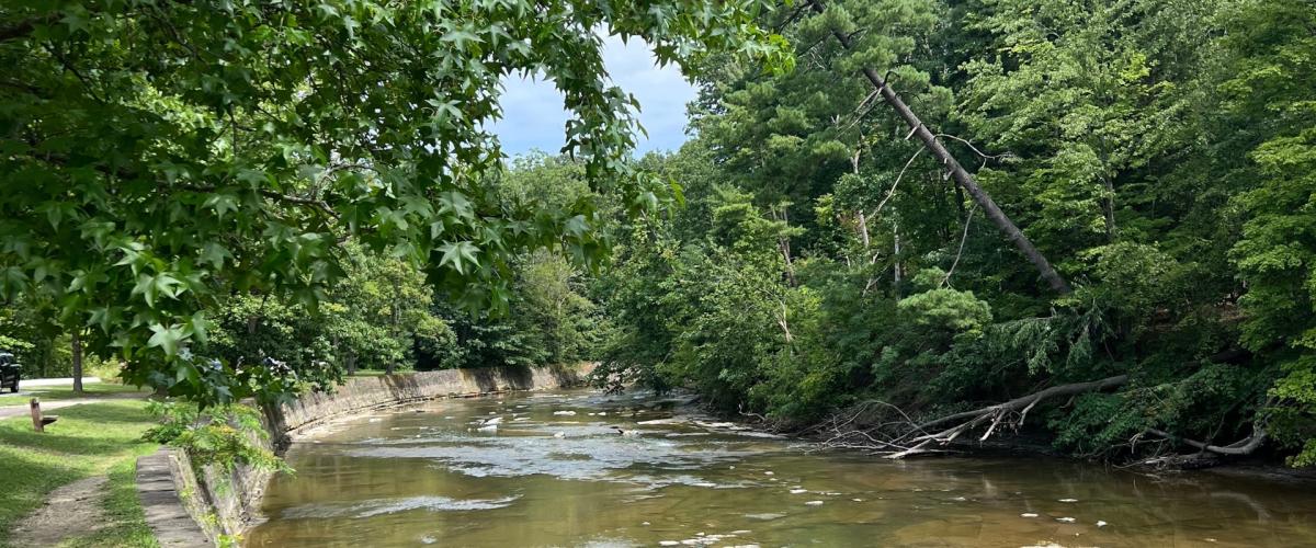 Big Creek Reservation trail