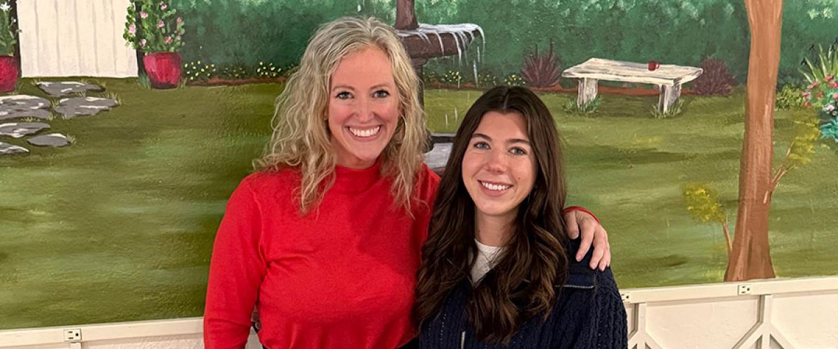 Photo of Nicole Parker and Hallie McLaughlin