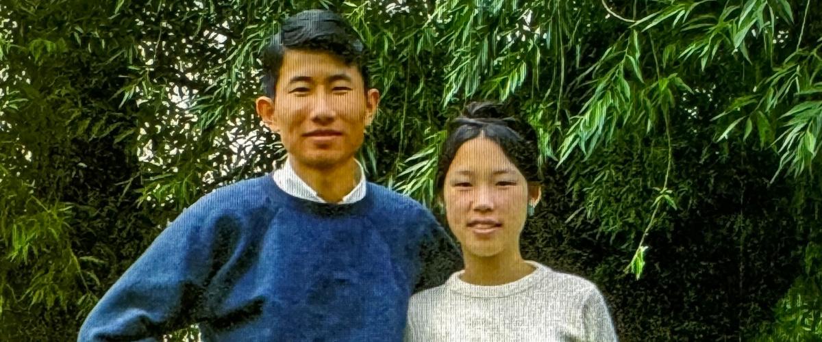 Photo of Alex and Pauline Yen Ho while they were students at CWRU