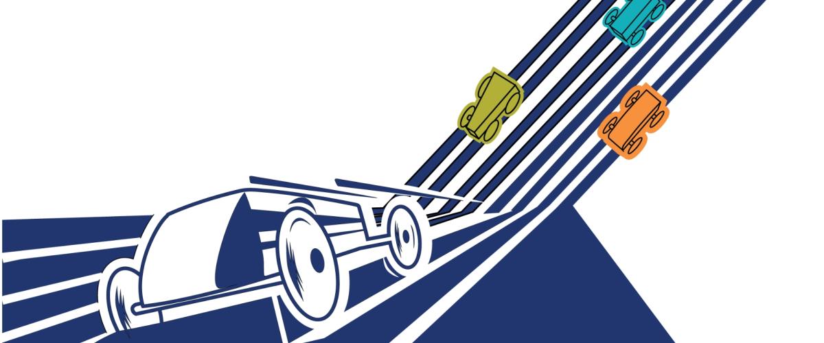 Illustration of cars for Think[box] Derby