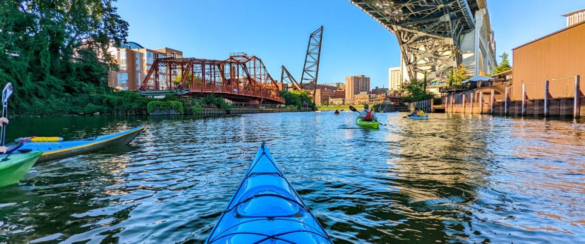 Urban-River-Kayaking-Trip