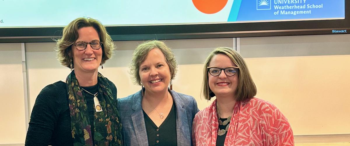Lindsey Godwin, PhD, Molly McGuigan, and Miriam Novotny