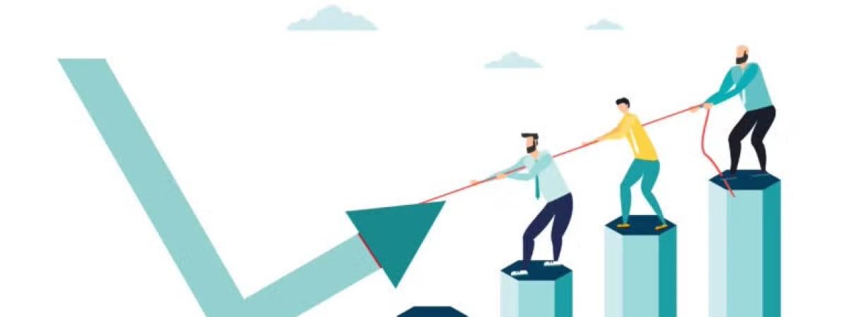 Economic V shape recovery