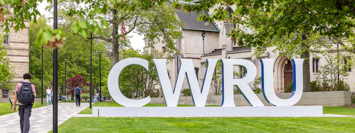 CWRU Letters outside of the Quad