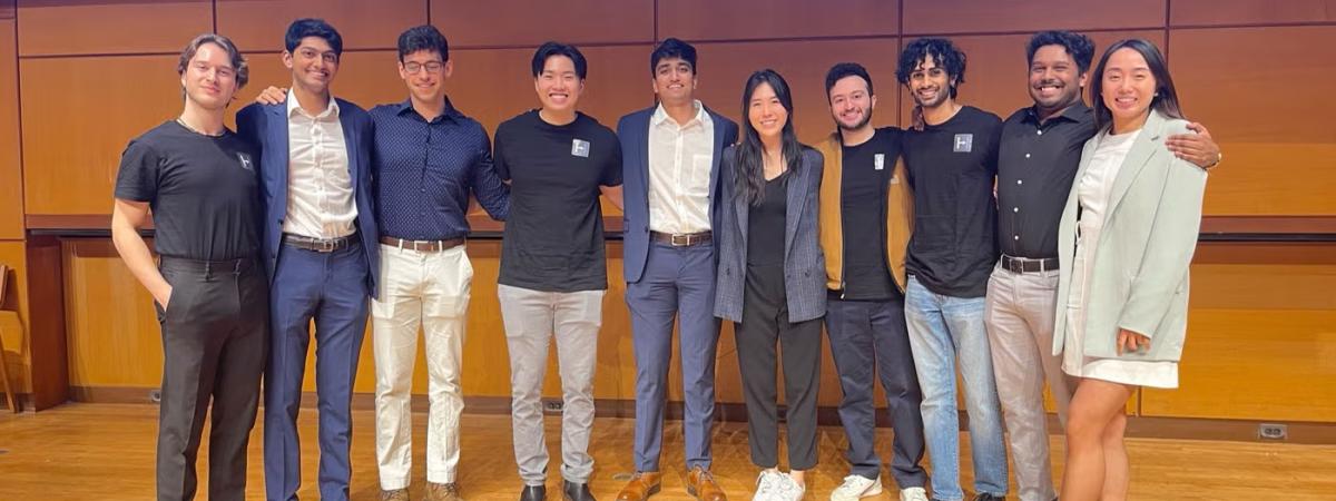 Group photo of the HyperCase leadership team