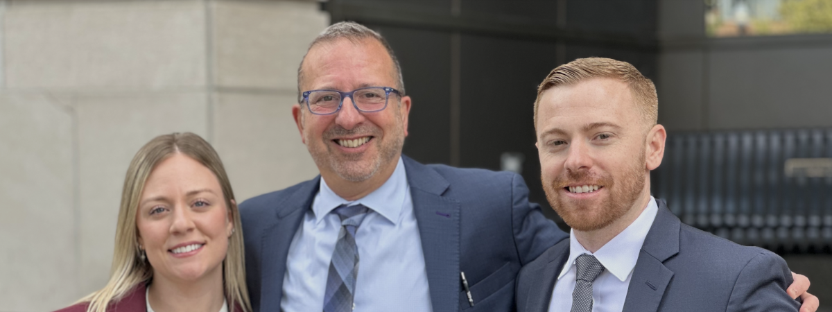 Katie Clawson, Andrew Pollis, Damien Chafin