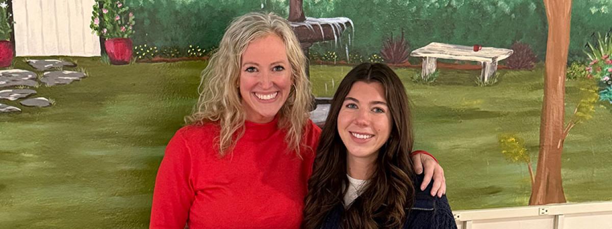 Photo of Nicole Parker and Hallie McLaughlin